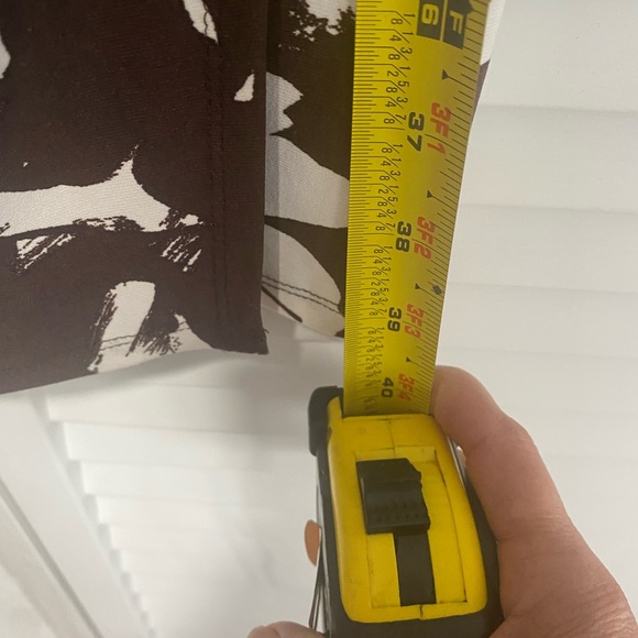 Lauren Ralph Lauren Body Con Dress Brown and Beige Size 4 - Picture 9 of 13